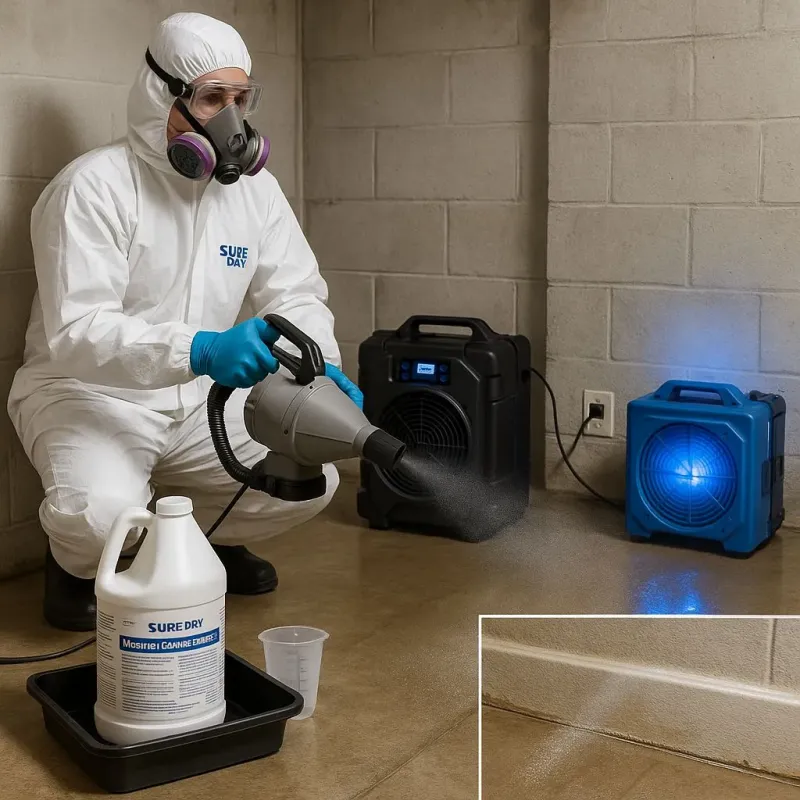 Sanitization and Odor Removal process in Coeburn, VA