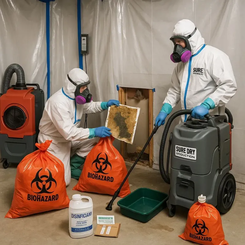 Contaminated Water Handling Protocols process in Coeburn, VA